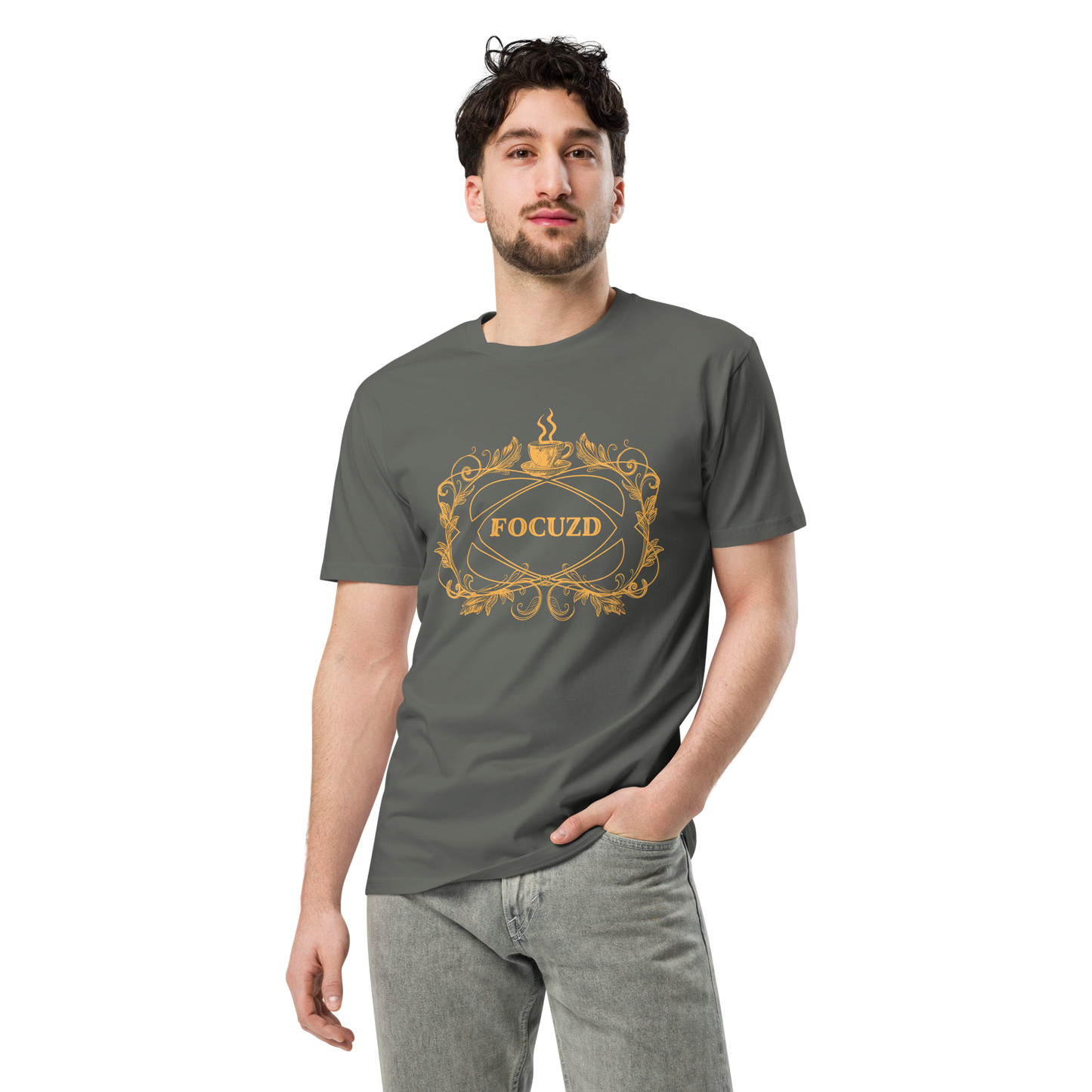 Focuzd day starter premium t-shirt