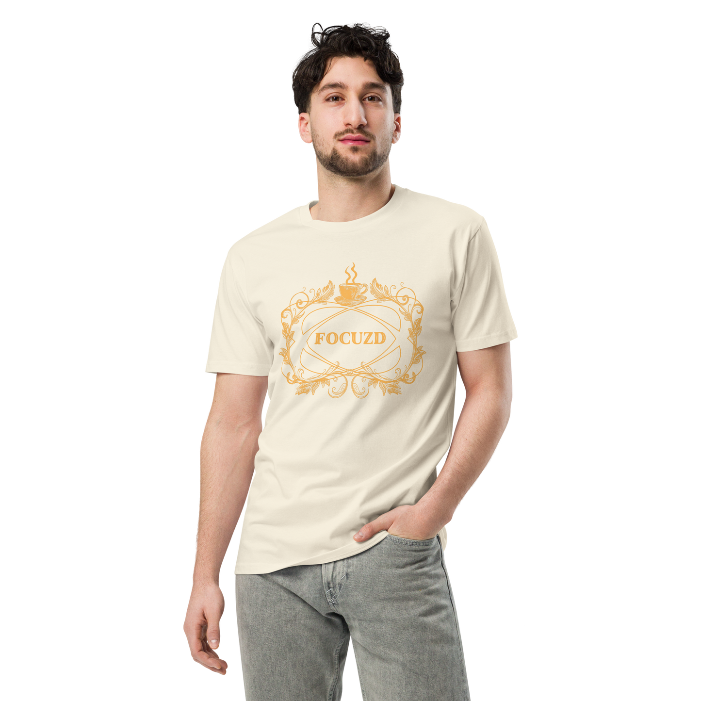 Focuzd day starter premium t-shirt