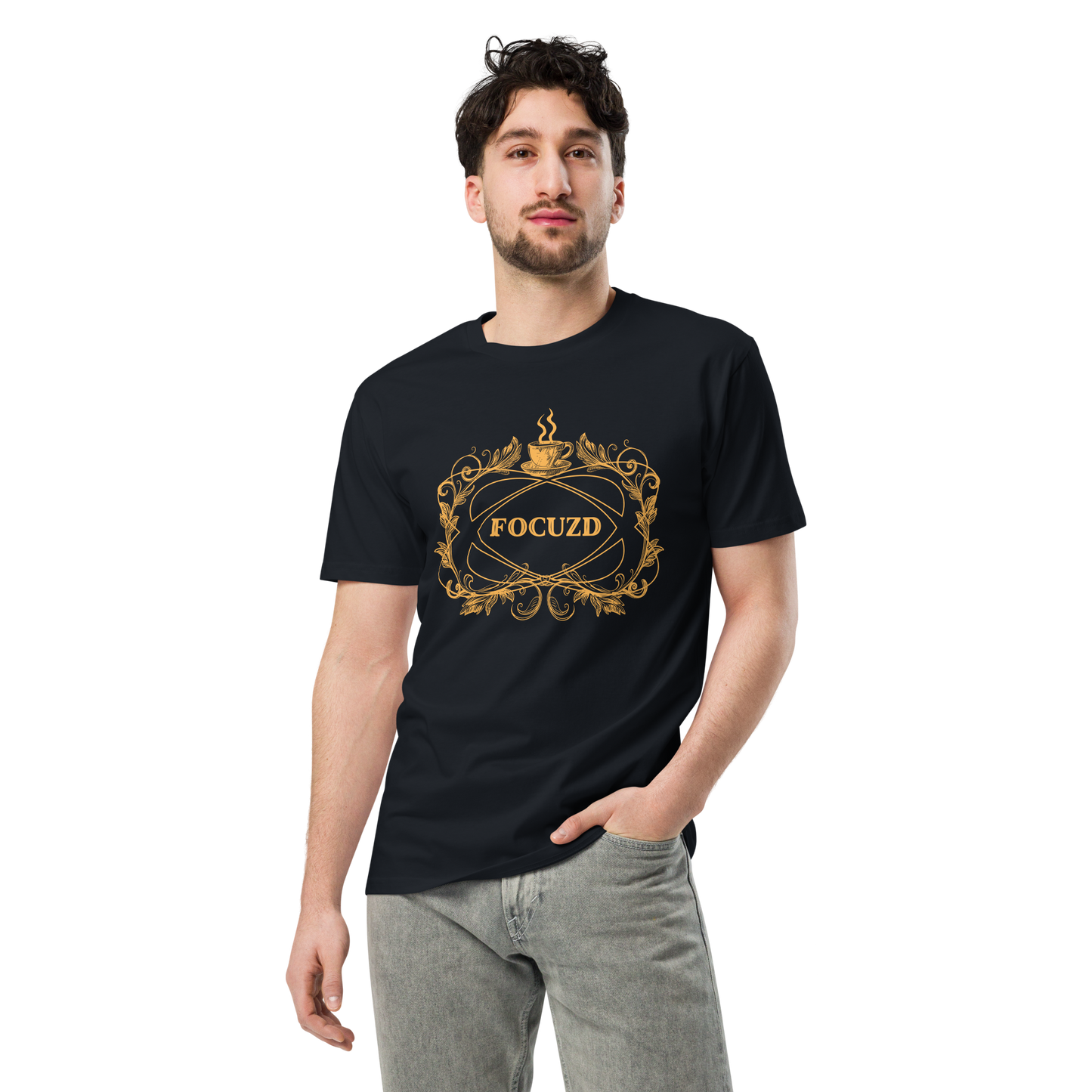 Focuzd day starter premium t-shirt