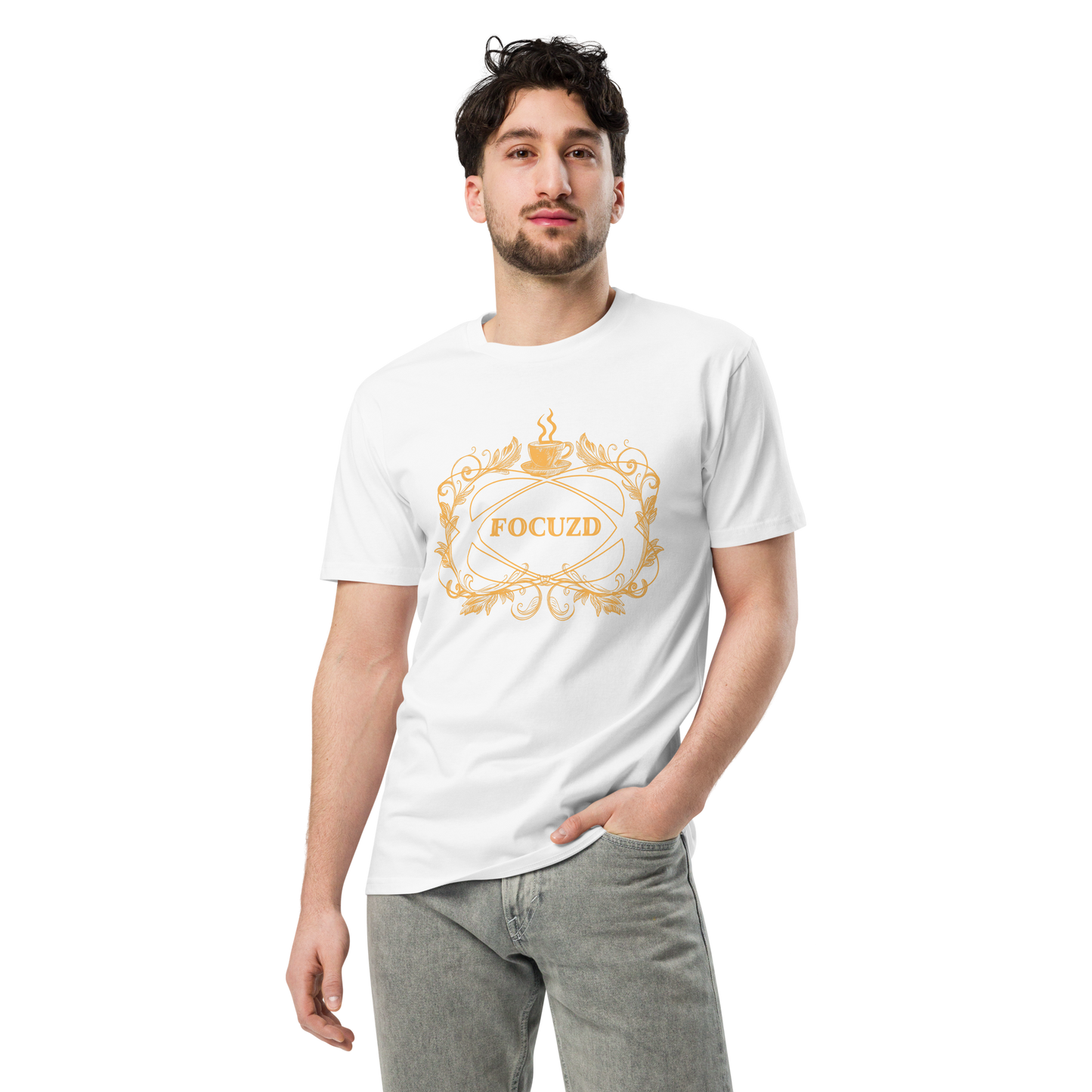 Focuzd day starter premium t-shirt